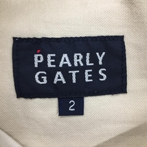 【美品】パーリーゲイツ カーゴハーフパンツ ライトグレー レディース 2(L) ゴルフウェア PEARLY GATES_画像5