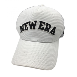 ニューエラ キャップ 白×黒 メッシュ ゴルフウェア New Era