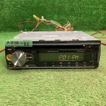 AV10-82 激安 カーステレオ Carrozzeria Pioneer DEH-4500 SDTM007928JP CD 確認用配線使用 簡易動作確認済み 中古現状品_画像1