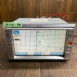 AV10-94 激安 カーナビ HONDA Gathers VXD-075C 08A40-5J0-400 25703 ナビ CD 確認用配線使用 簡易動作確認済 中古現状品