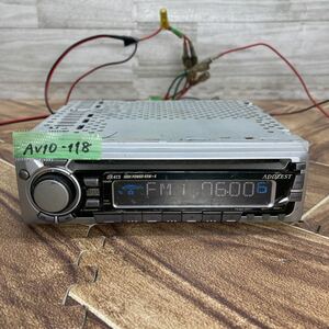 AV10-118 激安 カーステレオ ADDZEST DW415 0017697 簡易動作確認済み 中古現状品