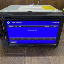 AV10-139 激安 カーオーディオ DVDプレイヤー KENWOOD DDX318 136X3045 CD DVD 確認用配線使用 簡易動作確認済み 中古現状品_画像3