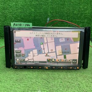 AV10-146 激安 カーナビ TOYOTA Carrozzeria Pioneer AVIC-HRZ88 ナビ HDD DVD 確認用配線使用 簡易動作確認済 中古現状品