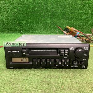 AV10-168 激安 カーステレオ HONDA PH-9973H 046971 カセット 確認用配線使用 簡易動作確認済み 中古現状品