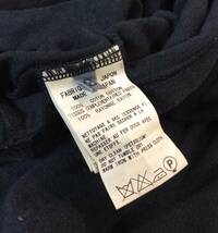 Y's ワイズ ヨウジヤマモト YOHJI YAMAMOTO レイヤード 長袖Tシャツ カットソー ブラック 織り柄 3 送料250円 (ma)_画像7