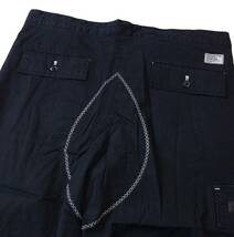 未使用 WTAPS ダブルタップス DROWERS WORK NYCO ショーツ ショートパンツ ハーフパンツ クロップド ネイビー コットン/ナイロン S_画像6