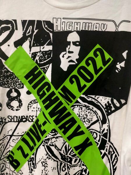 B'z 2022Live HIGHWAYX Tシャツ(XO)