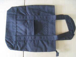 [ new goods / not for sale ] Audi o Rige na canvas tote bag BAG 4Rings black 
