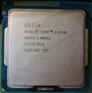 INTEL LGA1155 i3-3240 3.40GHz SR0RH 即決! 44_025