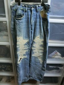 Levi's LVC オープン記念 x 野口強150本限定 デニム パンツ ジーンズ 32 インディゴ #125 リーバイス