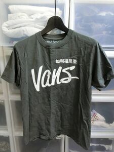 VANS x RHC Tシャツ カリフォルニア 加利福尼亜 S グレー #VA16HS-MT50RH ロンハーマン ヴァンズ