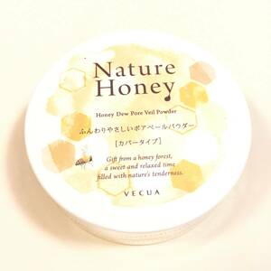 新品 ◆Nature Honey (ネイチャーハニー) ふんわりやさしいポアベールパウダー カバータイプ (フェイスパウダー)◆ VECUA