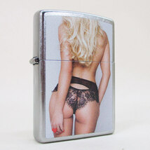 ジッポー オイルライター USA Zippo Sexy Blonde Hear セクシー　ブロンドヘア　ストリートクローム Z207-104622/送料無料_画像2