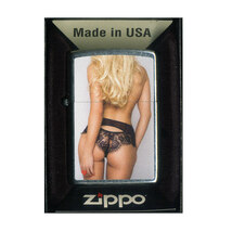 ジッポー オイルライター USA Zippo Sexy Blonde Hear セクシー　ブロンドヘア　ストリートクローム Z207-104622/送料無料_画像1