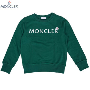 MONCLER モンクレール キッズ スウェット 8G00035 809AG 866 14A（155cm） グリーン ウェットシャツ ブランド 送料無料 並行輸入品