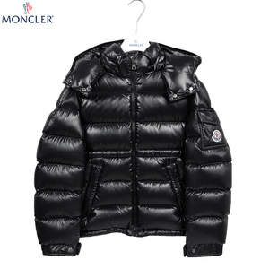 MONCLER Moncler Kids down jacket 1A00063 68950 999 04A (110cm) black down nylon free shipping parallel imported goods 