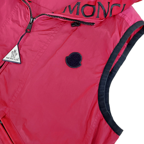 MONCLER モンクレール ベスト フーディ 1A721 60 53705 562 3（XL） ナイロン ジレ アウター メンズ 送料無料 並行輸入品の画像3