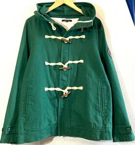 CIAOPANIC* duffle coat * jacket * wood button * toggle * leather patch * Ciaopanic * regular price 16,000 jpy * green * green 