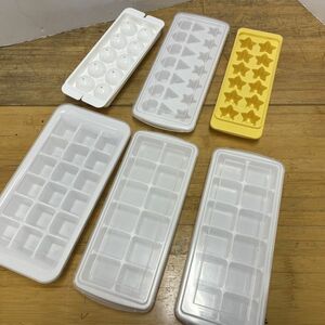 【中古】6セット 製氷皿 製氷器 アイストレー ◆M0390