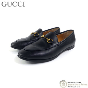 グッチ （GUCCI） ホースビット ローファー 靴 シューズ 404069 #36 1/2 ブラック（中古）