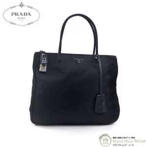 プラダ （PRADA） テスート ナイロン トライアングルロゴ ハンドバッグ BN1008 NERO ヴィンテージ（中古）