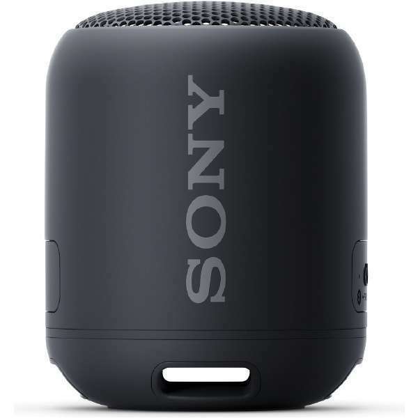 ◆新品 SONY ソニー ワイヤレスポータブルスピーカー SRS-XB12 B [Bluetooth/防水・防塵/重低音/小型軽量/ハンズフリー/ブラック] 保証付
