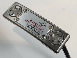 本州のみ送料無料◇即決価格◇パター◇タイトリスト◇SC SUPER SELECT NEWPORT2.5+◇オリジナルスチール◇33in◇550g◇カバーあり