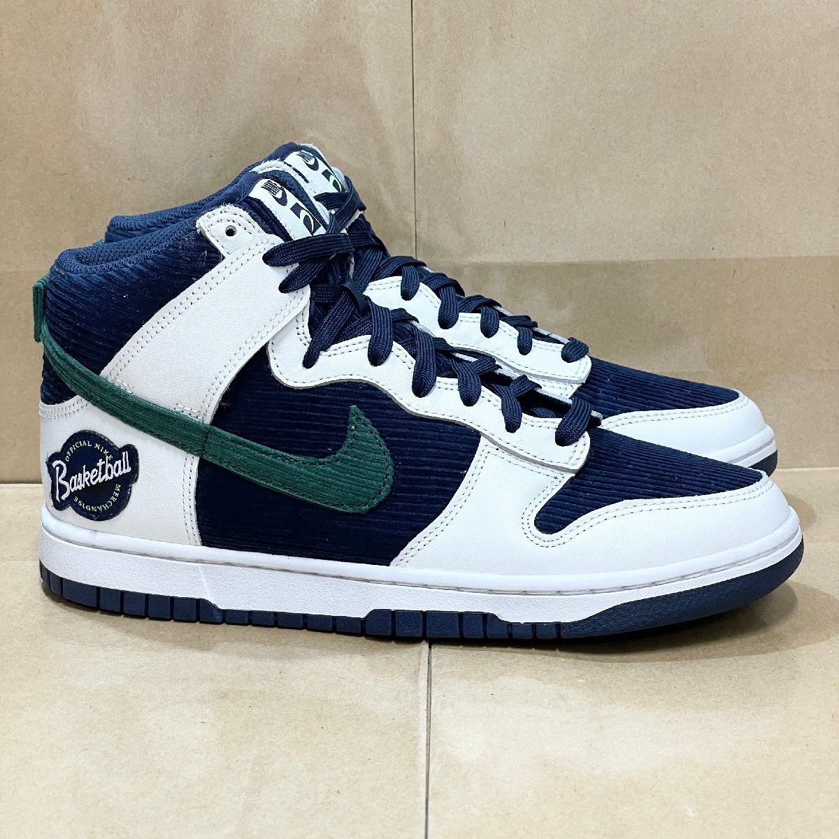 NIKE◇DUNK HI PRM EMB_ダンク ハイ プレミアム エンベデッド/29cm/BLK-