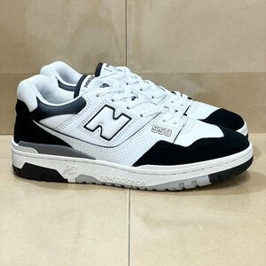 27.5cm NEW BALANCE BB550NCA BB550NCA ニューバランス BB550NCA ホワイト ブラック メンズ スニーカー VX H99948