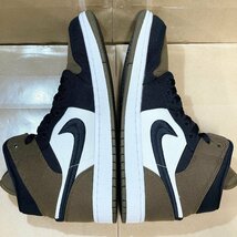 28cm WMNS AIR JORDAN 1 AJ1 MID SE DV0427-301 ウィメンズ エア ジョーダン 1 ミッド SE オリーブトゥ メンズ スニーカー WK H99802_画像3