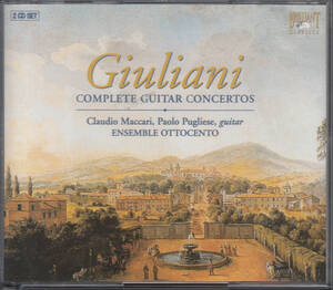 ◆送料無料◆マウロ・ジュリアーニ：ギター協奏曲全集～カルロ・ガダニーニ、パオロ・プリーゼ 2枚組 Import v7228