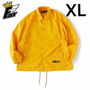 FAT PACKIES YELLOW FAT XLサイズ コーチジャケット COACH JACKET