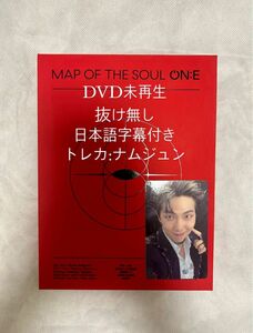 公式 BTS MOS ON:E DVD トレカ ONE 日本語字幕