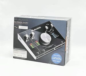 M-Audio 24bit/192kHz USB аудио MIDI интерфейс M-Track 2X2M