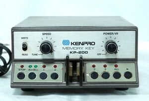 希少　ケンプロ　KP-200　エレキー　メモリーキーヤー　モールス　KENPRO