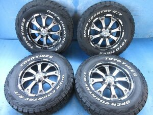 山あり MKW MK-46 16×7J+35 PCD114.3-5H TOYO OPEN COUNTRY R/T 235/70R16 4本セット