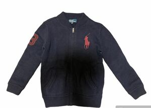 ラルフローレン　ニット　紺　ジャンバー　キッズ　ジャケット　120 ビッグポニー RALPH LAUREN ニットセーター