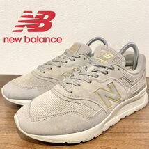 New Balance CW997HCL ニューバランス グレー レディース ローカットスニーカー カジュアル 22cm 美品_画像1