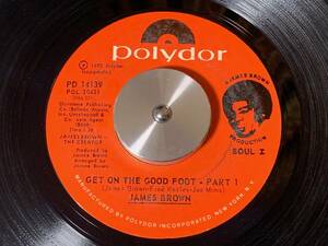 JAMES BROWN ♪GET ON THE GOOD FOOT 7インチ 45