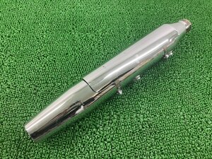 FLSTC1580 サイレンサーマフラー 片側 65682-07 ハーレー 純正 中古 バイク 部品 コケキズ無し 品薄 希少品 ソフテイル 車検 Genuine