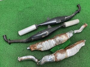 RZV500R チャンバーマフラー 1GE/47X ヤマハ 純正 中古 バイク 部品 51X 1GE 47X 機能的問題なし 品薄 希少品 車検 Genuine