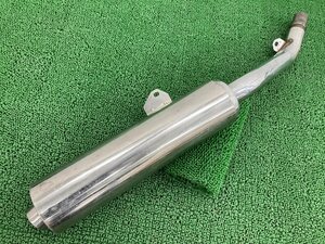 ZX-9R silencer muffler K405 Kawasaki original used bike parts ZX900E ZX9Rkoke scratch less shortage of stock rare goods vehicle inspection "shaken" Genuine