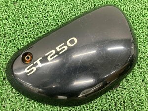 ST250 サイドカバー 右 黒 26G0 スズキ 純正 中古 バイク 部品 NJ4AA 修復素材に コケキズ無し 品薄 希少品 車検 Genuine