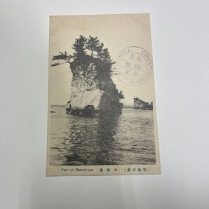 大正時代の絵葉書 松島百景 大掛島 戦前絵葉書 宮城県 『媛』