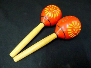 W051kiktani color mala rental round one pair body . musical instruments Latin music karaoke music . shaker peak up tool /80