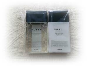 新品　SUBLI ディープグリーンオーシャン　洗濯用洗剤＆柔軟剤　日本製450ml×2本　5840円