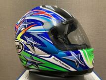 アライ Arai RX7 RR4 RX7-RR4 RX-7 RRⅣ NAKANO ナカノ 中野真矢 ヘルメット Sサイズ 使用極小!! 美品!!_画像2