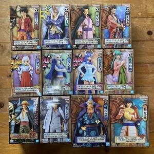 ワンピース ONE PIECE DXF グラメン　シャンクス DXF THE GRANDLINE MEN ワノ国編　ルフィ　ヤマト　月光日和 など　12個セット　まとめ