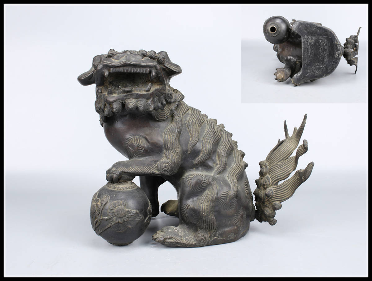 2023年最新】ヤフオク! -獅子置物(銅製)の中古品・新品・未使用品一覧