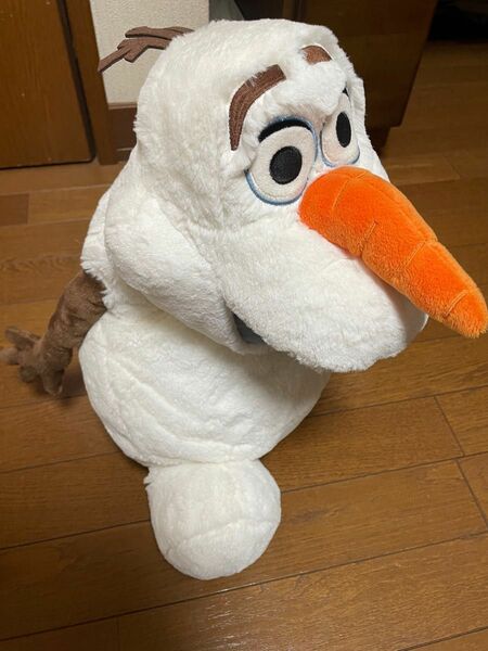 ディズニー アナと雪の女王 FROZEN オラフ ジャンボぬいぐるみ 超特大